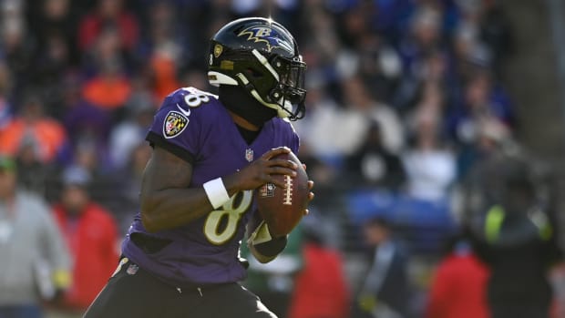 Lamar Jackson ante Jacksonville